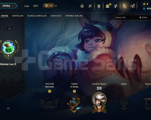 TR HANDMADE 32 HERO  1 SKIN UNRANKED