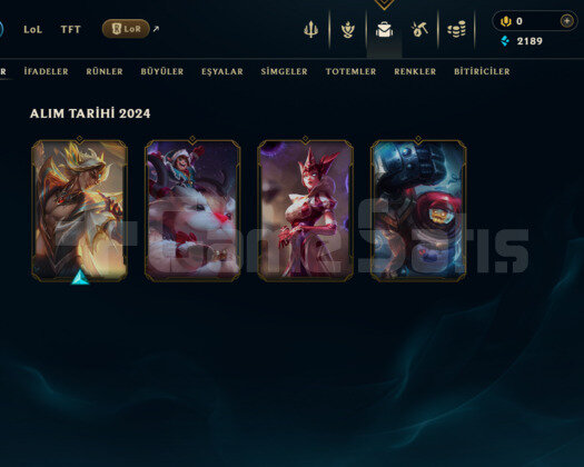 GEÇEN SEZON PLAT / 2021 KURULUM / UNRANKED