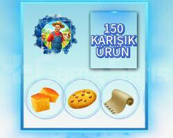 100 ADET KURABİYE KUMAŞ MISIR EKMEĞİ