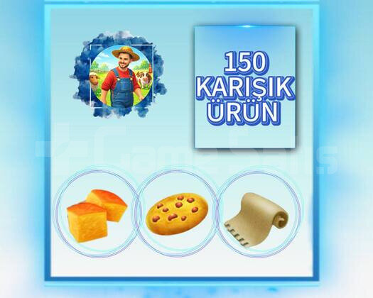 100 ADET KURABİYE KUMAŞ MISIR EKMEĞİ