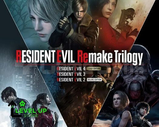 Resident Evil Remake Trilogy PS4/PS5 + Garanti