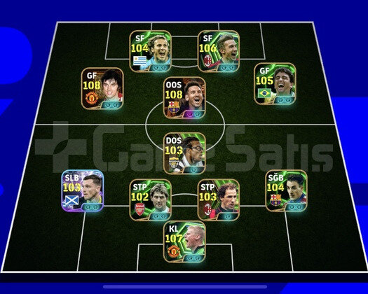 KG 3235 BOMBACI MESSİ+SHEVSENKO+BEST+SCMİCHEL