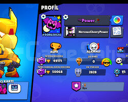 Brawl stars bol kostümlü eski sezon hesabı