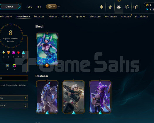 2021 KURULUM / KALİTELİ KOSTÜMLER / UNRANKED
