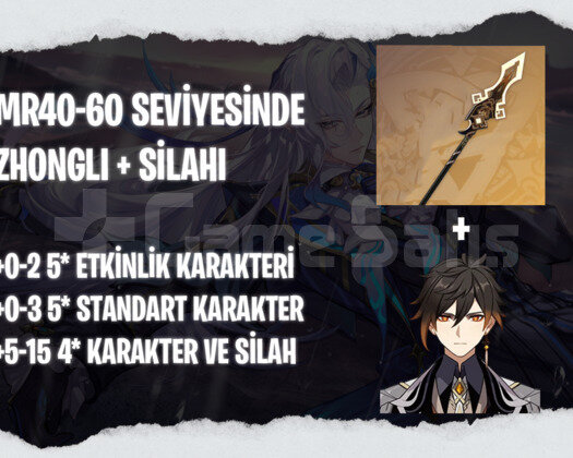 EU | MR40+ Zhongli + Silahı