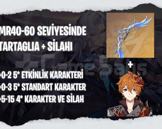 EU | MR40+ Tartaglia + Silahı