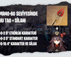 EU | MR40+ Hu Tao + Silahı