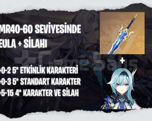 EU | MR40+ Eula + Silahı