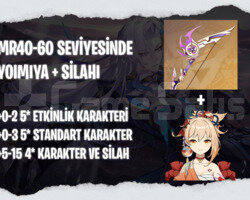 EU | MR40+ Yoimiya + Silahı