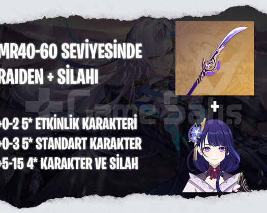 EU | MR40+ Raiden + Silahı