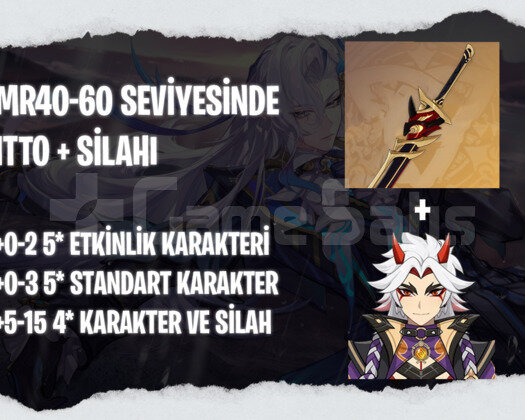 EU | MR40+ Itto + Silahı