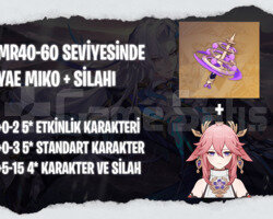 EU | MR40+ Yae Miko + Silahı