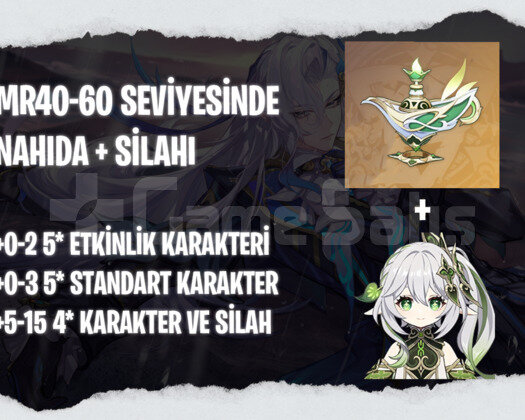 EU | MR40+ Nahida + Silahı
