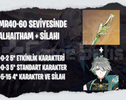 EU | MR40+ Alhaitham + Silahı