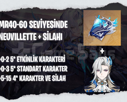 EU | MR40+ Neuvillette + Silahı