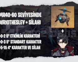 EU | MR40+ Wriothesley + Silahı