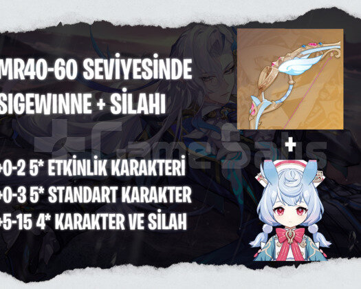 EU | MR40+ Sigewinne + Silahı