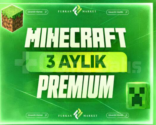 3 AY MİNECRAFT PREMİUM GARANTİ+DESTEK