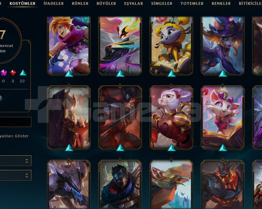 EUW Unranked | 27 Kostüm - 52 Hero | LoL