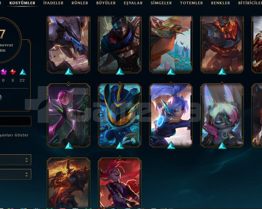 EUW Unranked | 27 Kostüm - 52 Hero | LoL