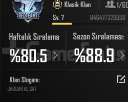 7 SV İSİM AKTİF KLAN SERİ TESLİMAT NOKTASI