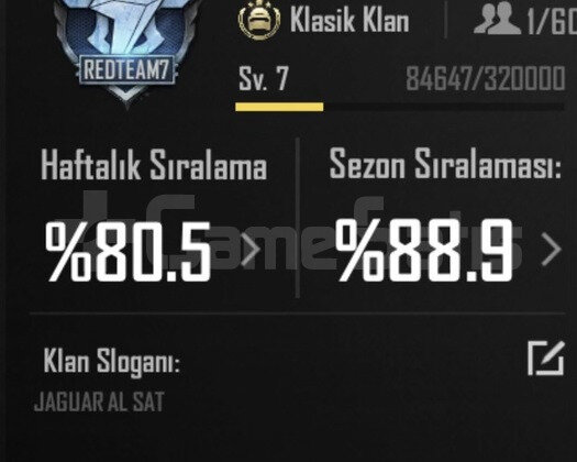 7 SV İSİM AKTİF KLAN SERİ TESLİMAT NOKTASI