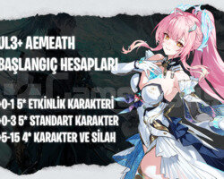 EU | UL3+ Aemeath - Başlangıç Hesapları