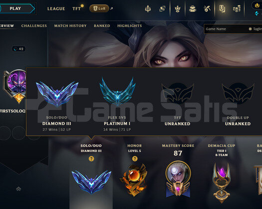 tr soloq elmas 3 hesap mid/jg main hesap