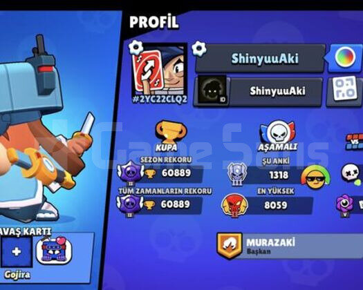 60K KUPA 300+SKİN ALL HERO MAX HESAP!