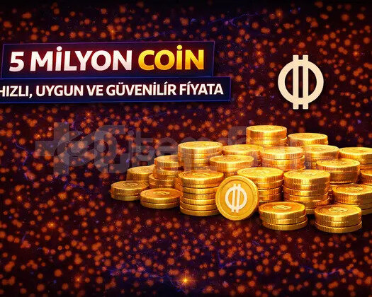 5.000.000 COIN STOK- HIZLI TESLİMAT
