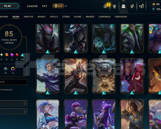 85 skin Plat 4 90 Win Rate ucuz hesap