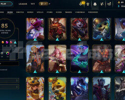 85 skin Plat 4 90 Win Rate ucuz hesap