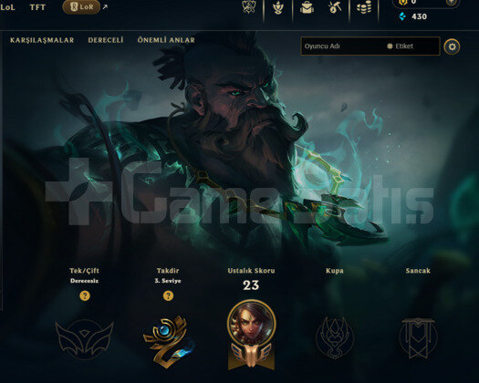 DERECELİ HAZIR / 2022 KURULUM / UNRANKED