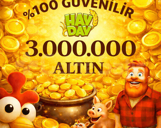 3 MİLYON ALTIN +40 LEVEL VE ÜSTÜ İÇİN