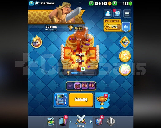 Yeni başlayanlar için Clash Royal hesabıdır