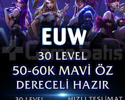 EUW | 50-60K ÖZ | DERECELİ HAZIR | MAİL DEĞİŞEN