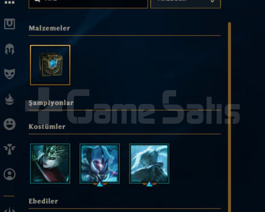 TR UNRANKED HAZIR 70 WR FRESH ACC 35K MÖ 3 SKİN