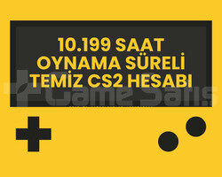 10.199 SAATLİ CS2 HESABI, FACEIT HAZIR
