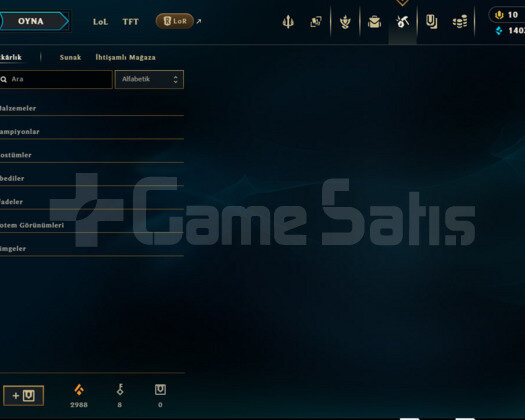 TR - 45 SEVİYE - UNRANKED - 8 KOSTÜM - HANDMADE
