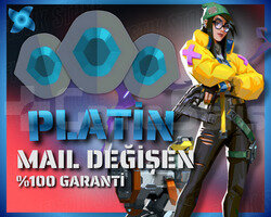 TR / PLATİN + MAİL DEĞİŞEN + GARANTİLİ