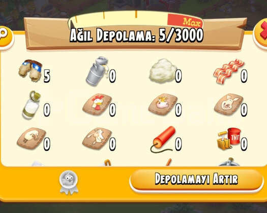 +50 LEVEL 3000 AĞIL 800 AMBAR HESAP