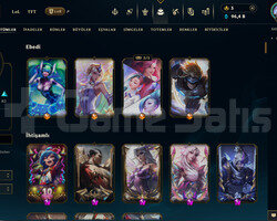 159 skin 90k+ öz 420 lvl