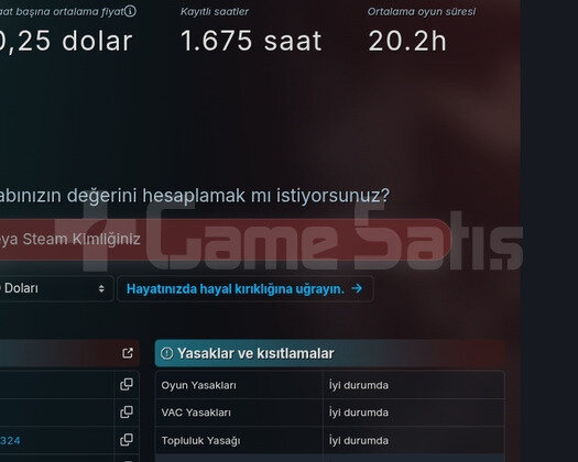 Steam 159 oyun kişisel hesap
