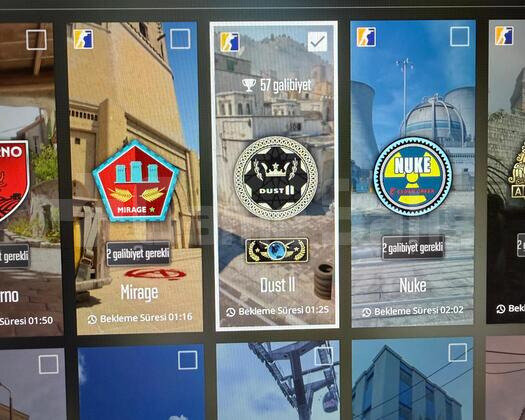 GLOBAL BOL MADALYALI HESAP 64 OYUNLU STEAM HESAP