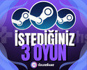 İSTEDİĞİNİZ 3 OYUN + DESTEK