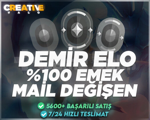 EMEK | DEMİR 1-2-3 ELO | GARANTİLİ | MAİL DEĞİŞEN
