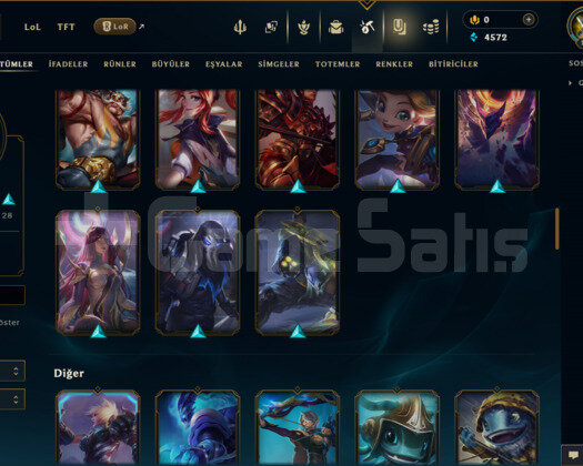 124 LEVEL / 96 SKİN / 137 HERO +MAİL +TELEFON