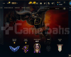 Lol Koleksiyonluk Hesap ! Black Alistar -Full Rare