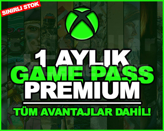 1 AYLIK GAME PASS PREMIUM / HER ŞEY DAHİL