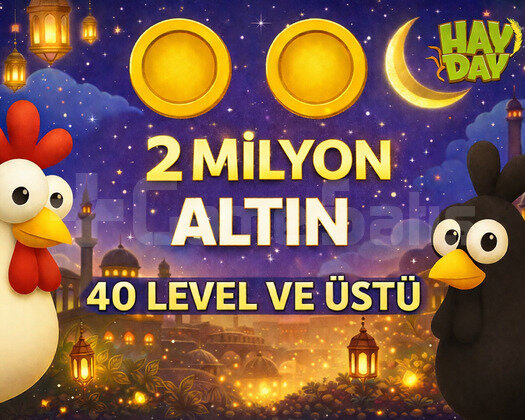 +40 Level 2 Milyon Altın RAMAZANA ÖZEL